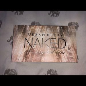 Naked illuminated trio makeup